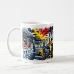 London Calling Chaos Apocalyptic City Mug