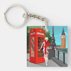 London Calling Key Ring