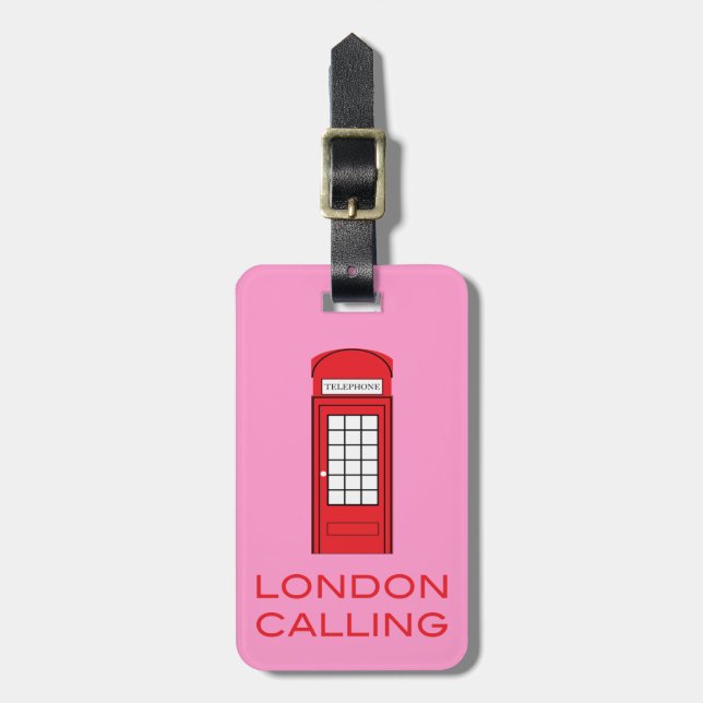 LONDON CALLING - Luggage Tag (Front Vertical)