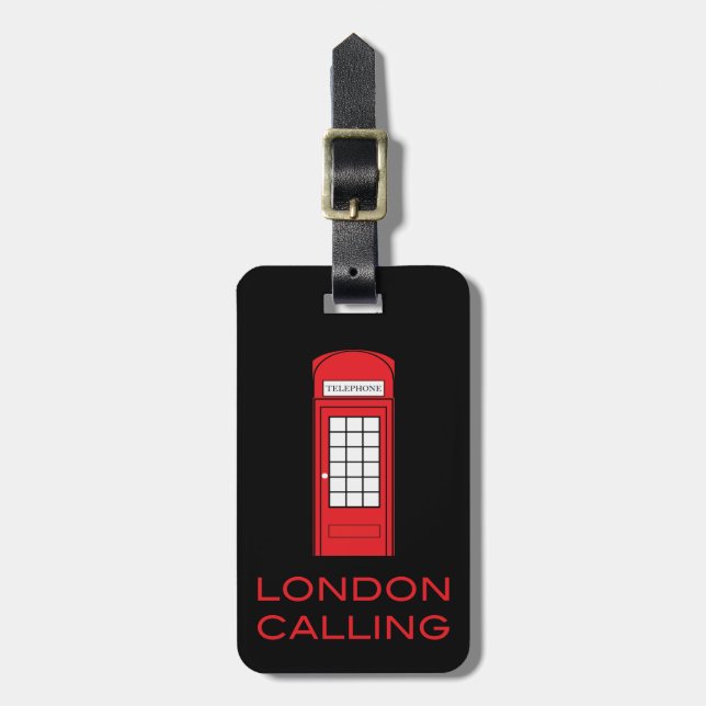 LONDON CALLING - Luggage Tag (Front Vertical)