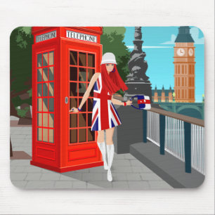 London Calling Mouse Mat