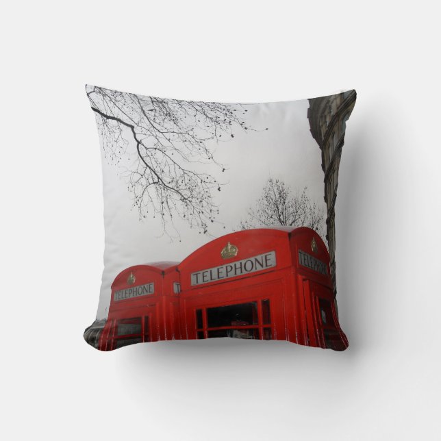 London Calling Pillow (Front)