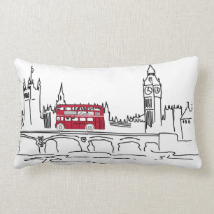 London calling pillow (can be personalised)