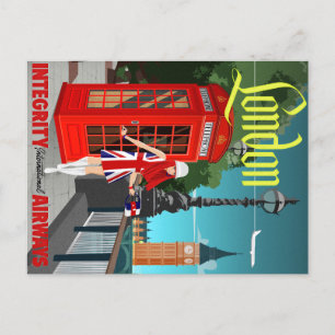 London Calling Postcard