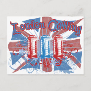 London Calling Postcard