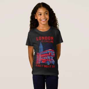 London calling shirt travel vintage England