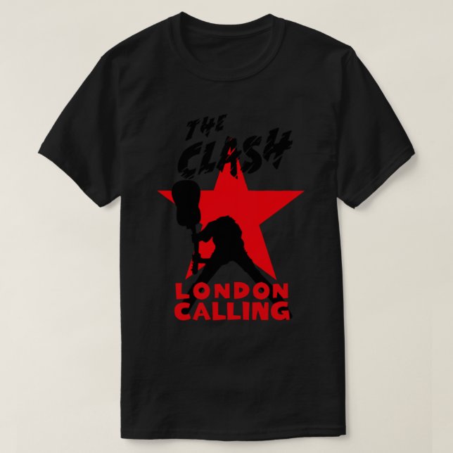 London Calling The clash T-Shirt (Design Front)