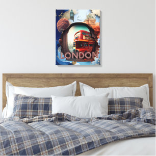 london canvas print