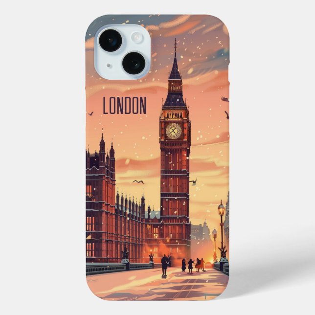 London Case-Mate iPhone Case (Back)