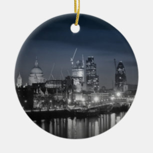 London Ceramic Tree Decoration