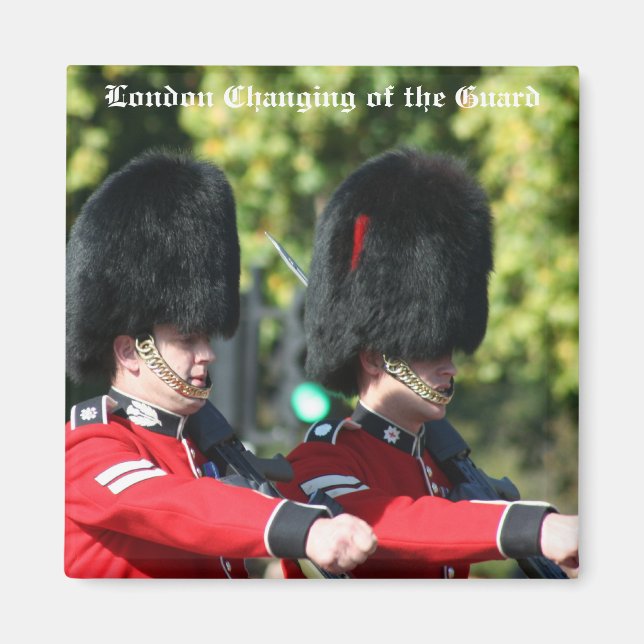 London Changing of the Guard Magnet (Front)