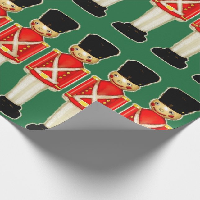 London Christmas Wrapping Paper (Corner)