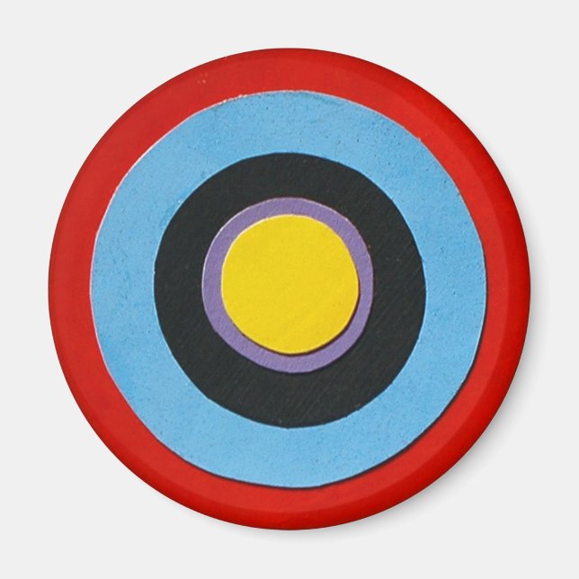 London Circle Magnet (Front)