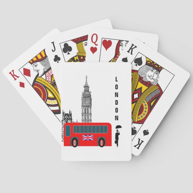 London City Playing Cards (Back)