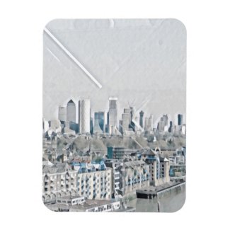 London city scape magnet