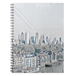 London city scape notebook