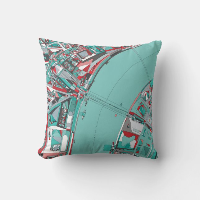 London City Structure Map Cushion (Front)