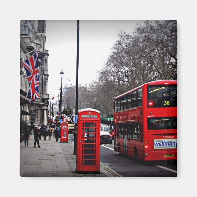 London cityscape magnet (Front)