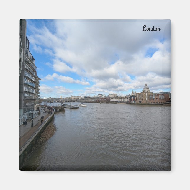 London Cityscape Magnet (Front)