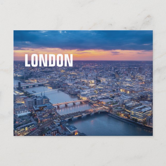 London Cityscape Postcard (Front)