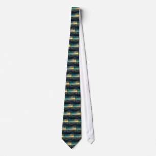London Cityscape with Sunset Tie