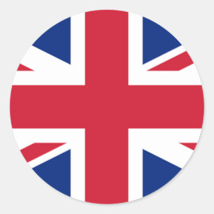 London Classic Round Sticker
