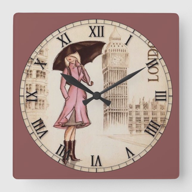 London Clock Tower and Model (Front)