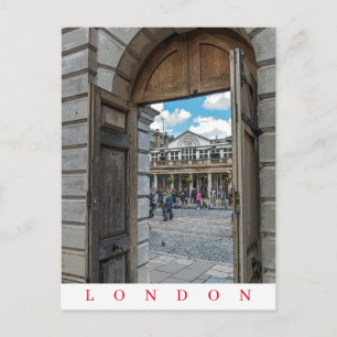 London Covent Garden Piazza view postcard