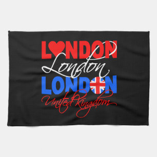 London custom kitchen towel
