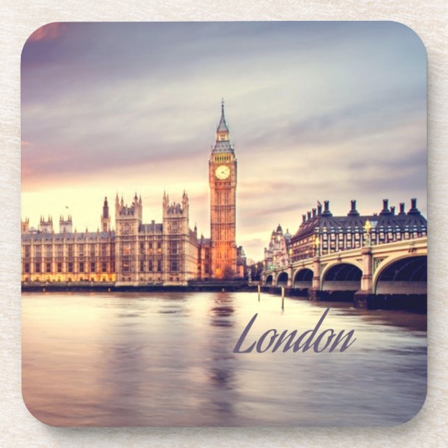 London England Big Ben Coaster (Front)
