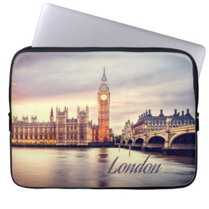 London England Big Ben Laptop Sleeve