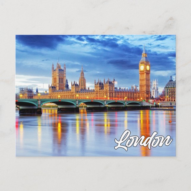 London, England | Big Ben Postcard (Front)
