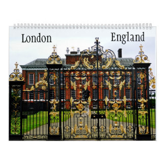 LONDON ENGLAND  CALENDAR