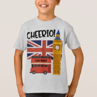 London England Cheerio United Kindgdom Big Ben