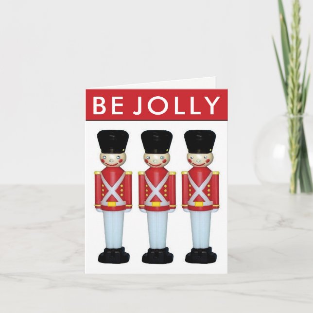 London England Christmas Holiday Card (Front)