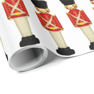 London England Christmas Wrapping Paper