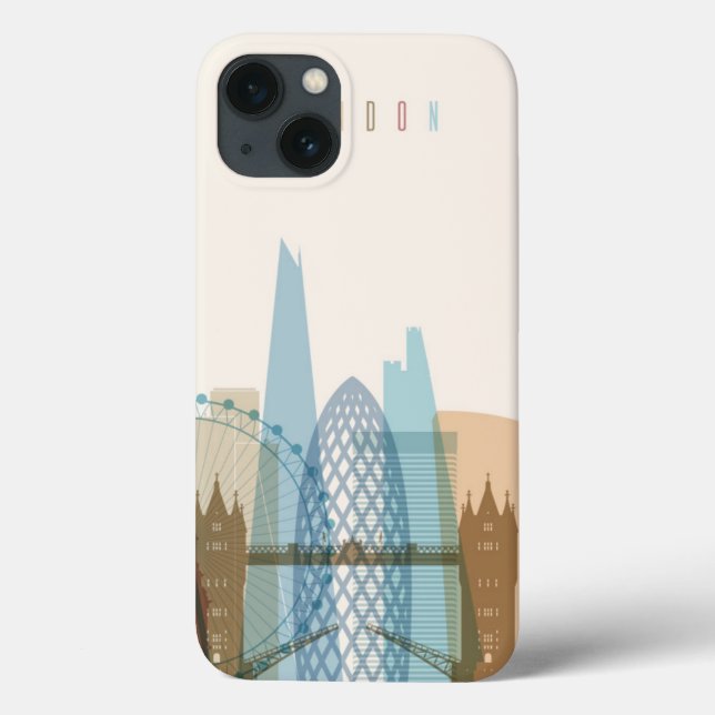 London, England | City Skyline Case-Mate iPhone Case (Back)