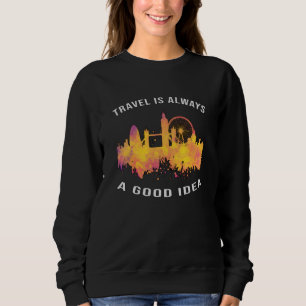 London England City Skyline Cityscape Funny Gift Sweatshirt
