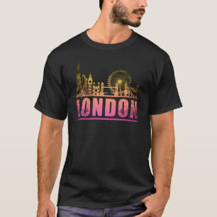 London England City Skyline Cityscape Funny Gift T-Shirt