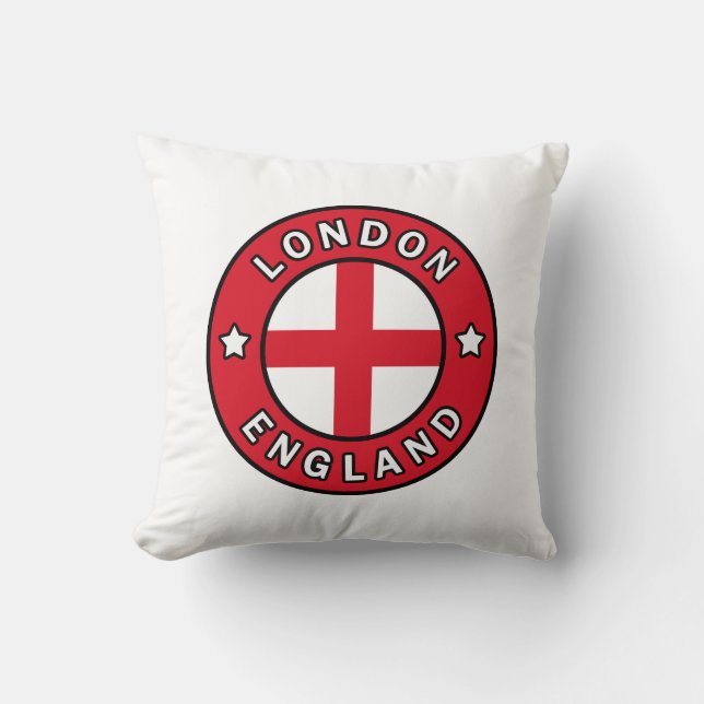 London England Cushion (Front)