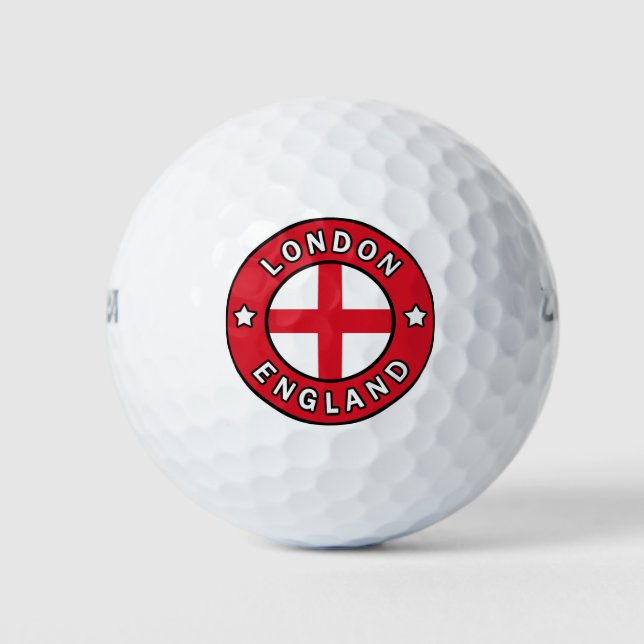 London England Golf Balls (Front)