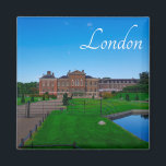 London England Great Britain Architecture Magnet<br><div class="desc">Stylish London The UK City Architecture / Kensington Gardens / Palace Scenery Panorama Magnet to add to your travel memorabilia collection. A cool gift / present idea for all who love custom design personalised items, positive vibes, travelling, minimalism, landscapes and nature etc. Keywords: blue, sky, wonder, architecture, landscape, magnificent, destination,...</div>