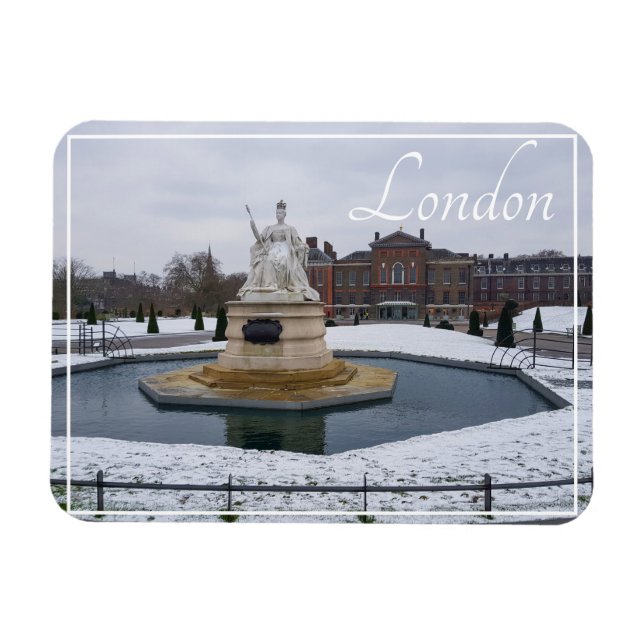 London England Great Britain Architecture Winter Magnet (Horizontal)