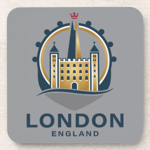London England Great Britain Coaster