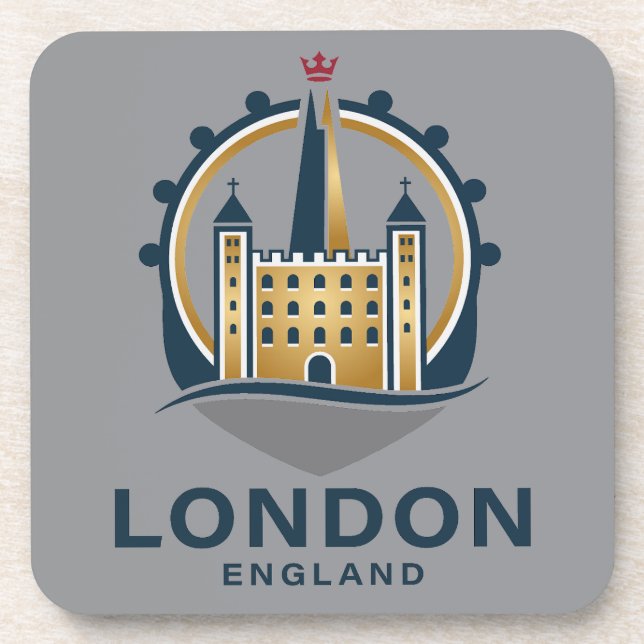 London England Great Britain Coaster (Front)