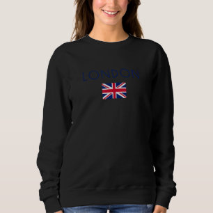 London, England Great Britain United Kingdom Flag Sweatshirt