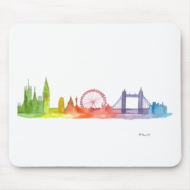 London England Mouse Mat (Front)