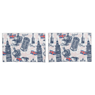 London, England Pillowcase