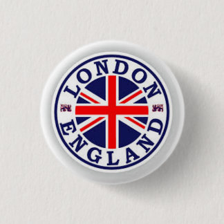 LONDON ENGLAND PIN BADGE UNION JACK