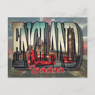 London, England Postcard